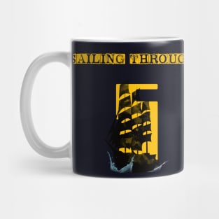 Sailing through the darkness Mug